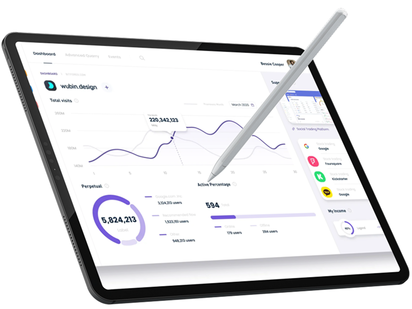 Tablet mockup image